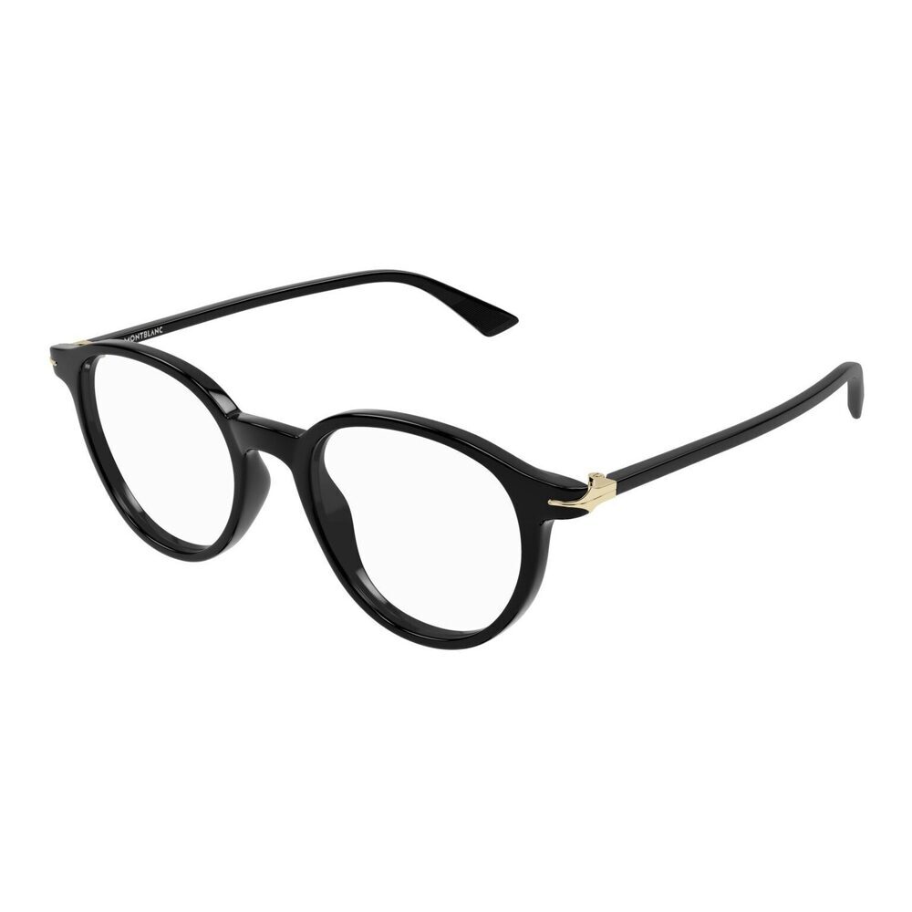 NWT Mont Blanc MB0340o Black Eyeglasses
